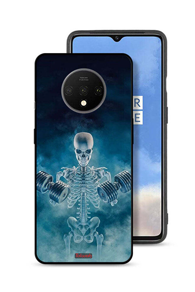 OnePlus 7T Protective Case Cover No Pain No Gain Pose