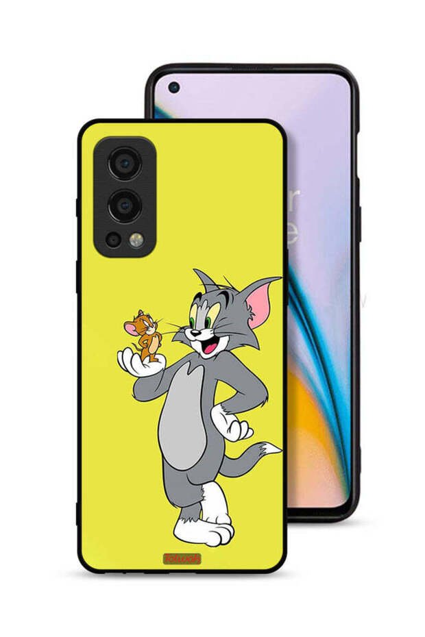 غطاء حماية لهاتف OnePlus Nord 2 5G بتصميم توم وجيري