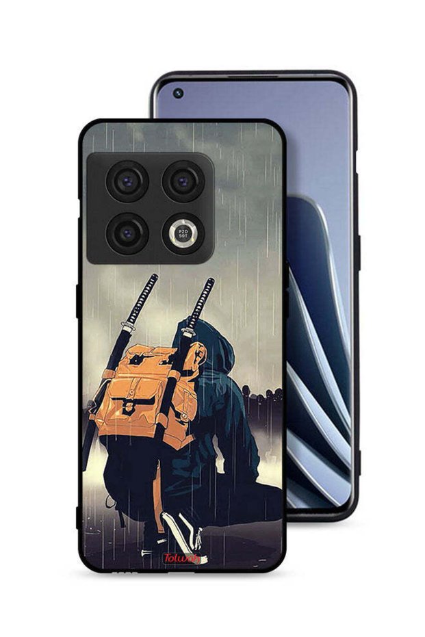 غطاء حماية لهاتف OnePlus 10 Pro 5G بتصميم سيف ساموراي رقمي