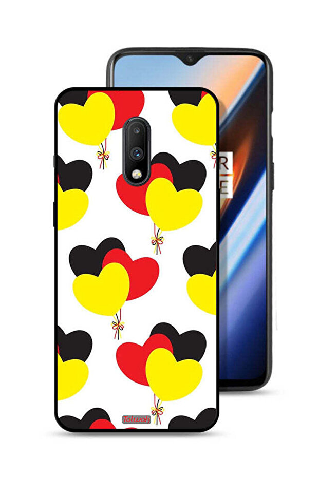 OnePlus 7 Protective Case Cover Three Hearts Bunch