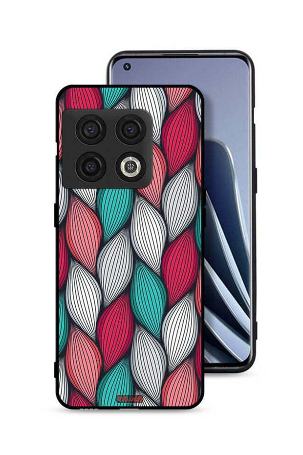 غطاء حماية بنمط ريش لهاتف OnePlus 10 Pro 5G - 1