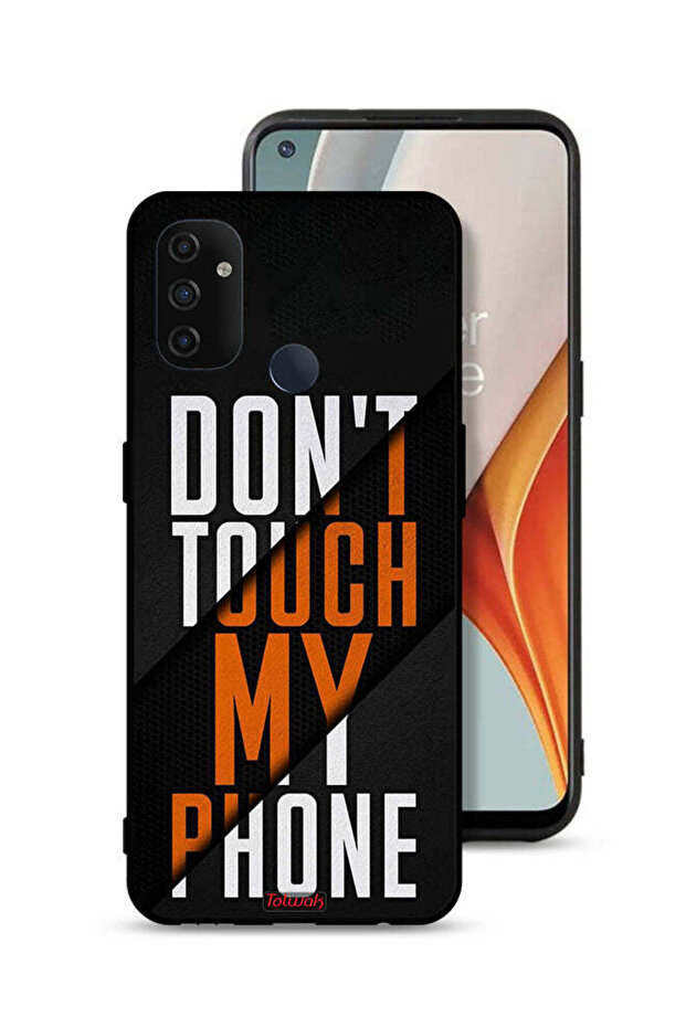 غطاء حماية لهاتف OnePlus Nord N100 - لا تلمس هاتفي