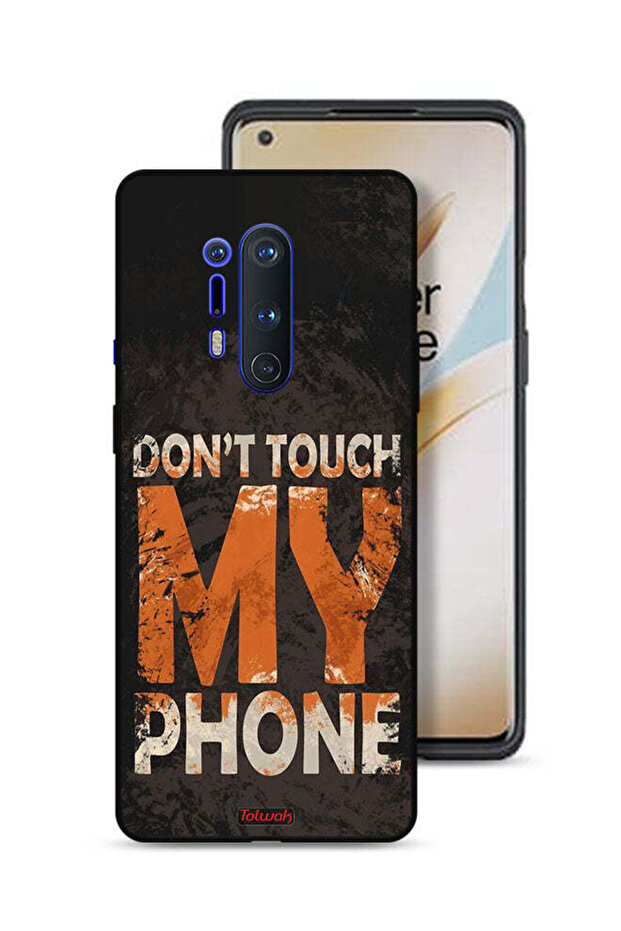 غطاء حماية لهاتف OnePlus 8 Pro - لا تلمس هاتفي