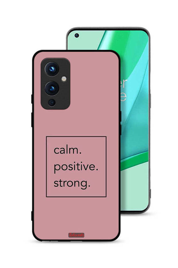 OnePlus 9 5G Protective Case Cover Calm Positive Strong