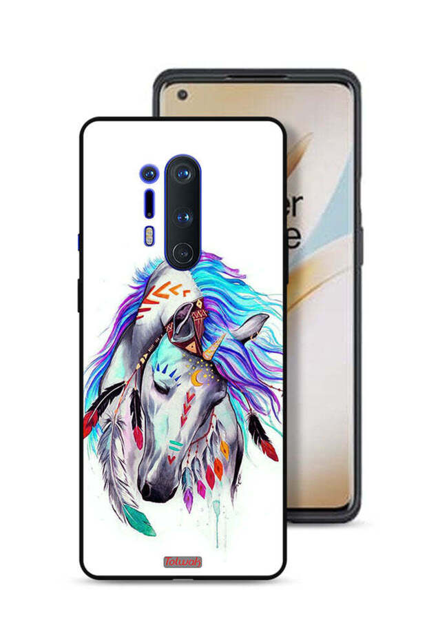 غطاء حماية لهاتف OnePlus 8 Pro بتصميم حصان