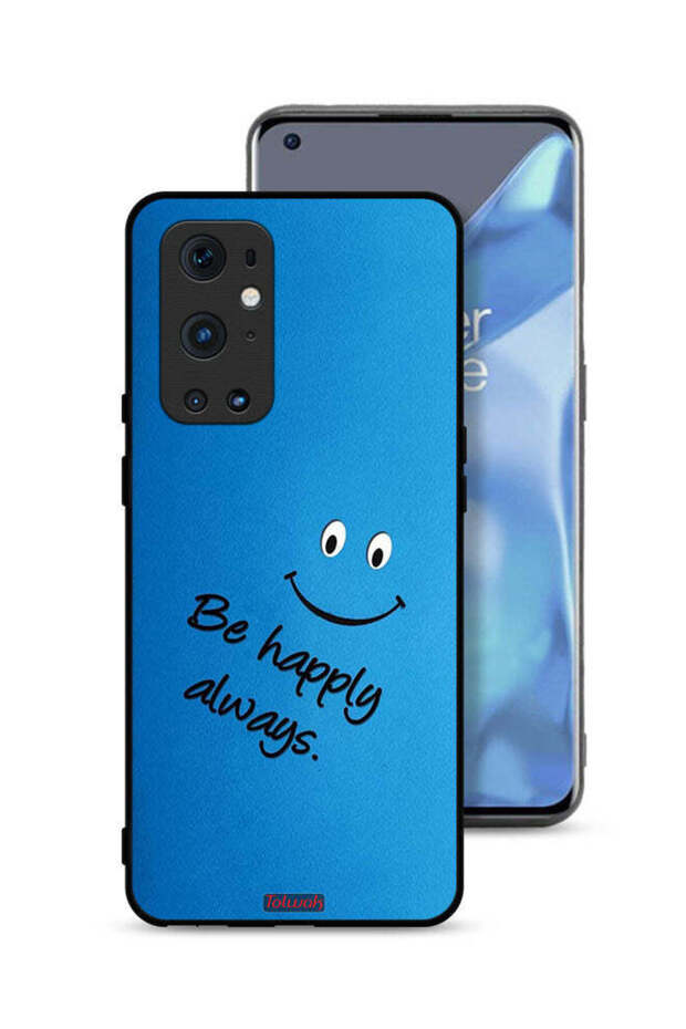 غطاء حماية لهاتف OnePlus 9 Pro 5G كن سعيدًا دائمًا
