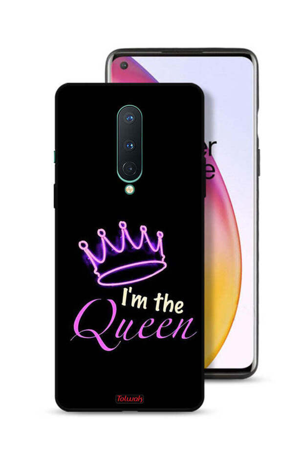 غطاء حماية لهاتف OnePlus 8 أنا الملكة