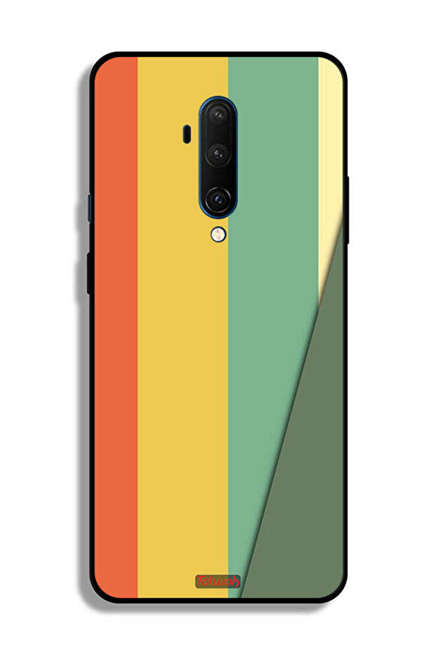 غطاء حماية لهاتف OnePlus 7T Pro بنمط بسيط - 2