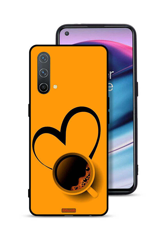 غطاء حماية لهاتف OnePlus Nord CE 5G بتصميم فنجان قهوة