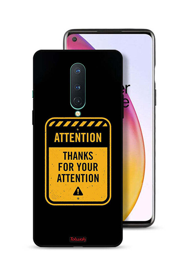 غطاء حماية لهاتف OnePlus 8 شكرًا على الاهتمام