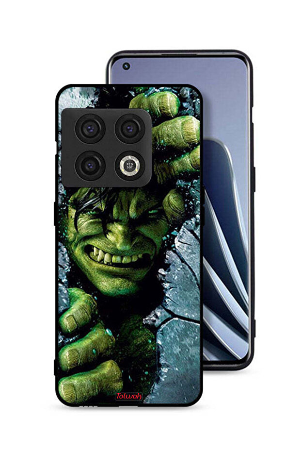 غطاء حماية لهاتف OnePlus 10 Pro 5G بتصميم هالك المذهل