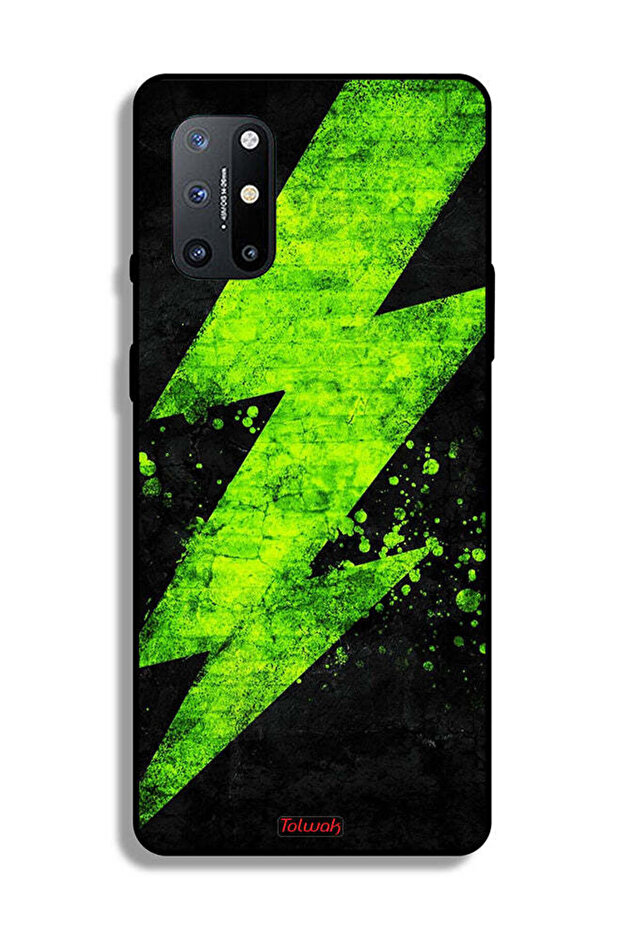 غطاء حماية لهاتف OnePlus 8T 5G بنمط كهربائي - 2