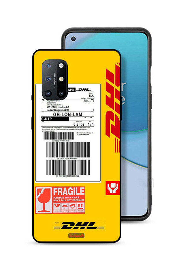 غطاء حماية لهاتف OnePlus 8T 5G ملصق DHL