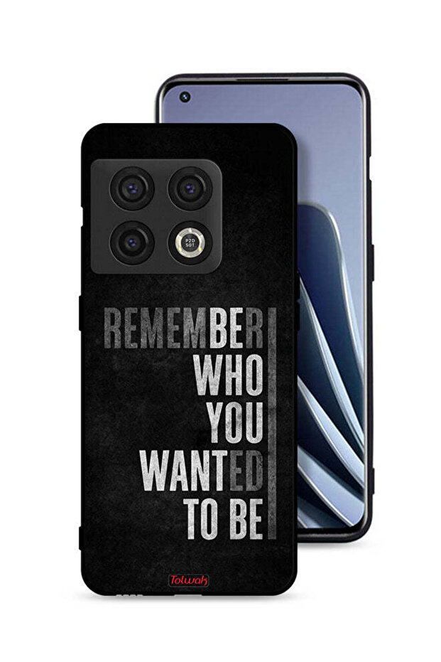 غطاء حماية لهاتف OnePlus 10 Pro 5G تذكر من أردت أن تكون