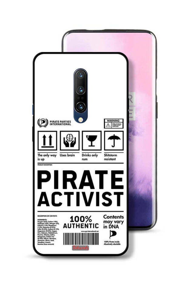 OnePlus 7 Pro Protective Case Cover Private Activist Sticker