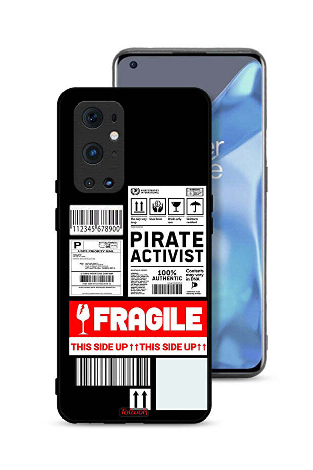 غطاء حماية لهاتف OnePlus 9 Pro 5G - ملصق ناشط خاص قابل للكسر