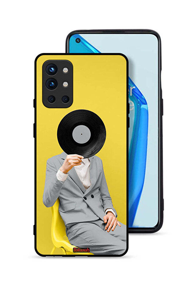 غطاء حماية لهاتف OnePlus 9R 5G برسومات تجريدية لفن الدي جي