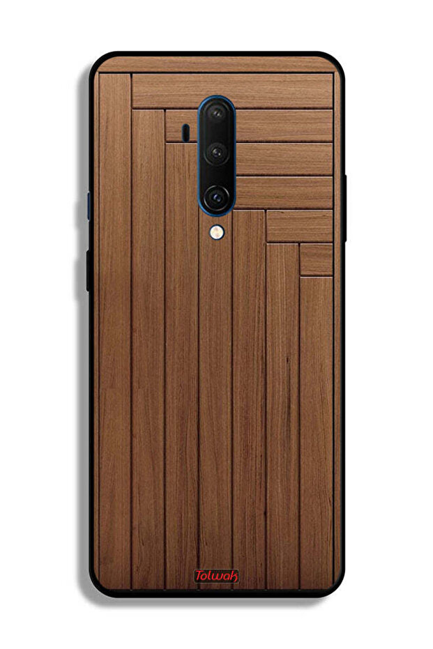 غطاء حماية لجهاز OnePlus 7T Pro بنمط الباب - 2