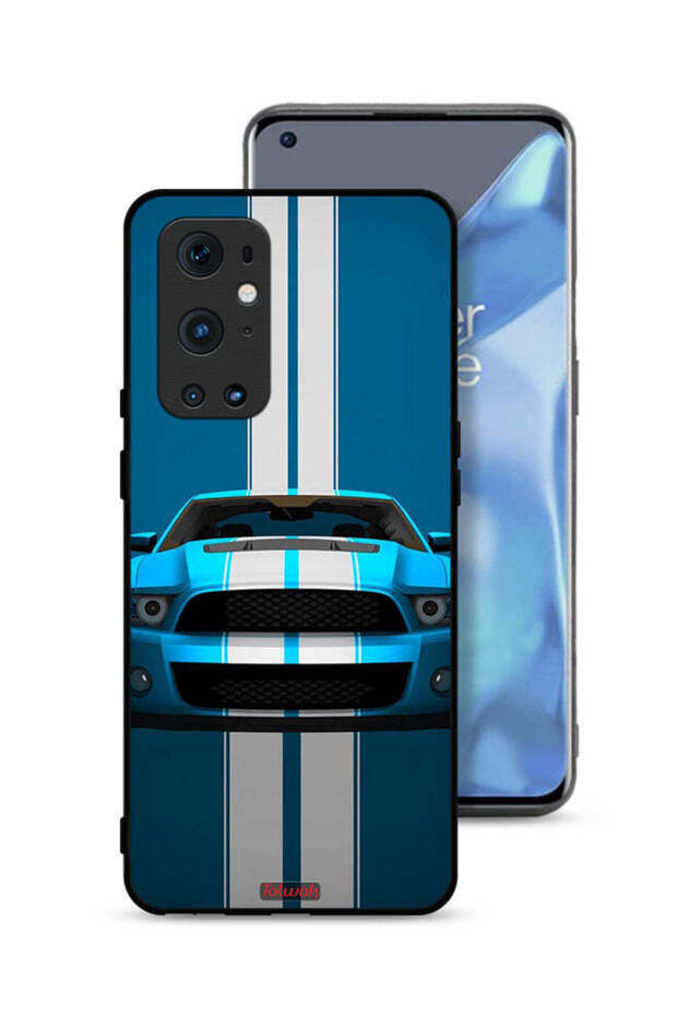 غطاء حماية لهاتف OnePlus 9 Pro 5G بتصميم سيارة فنية تجريدية