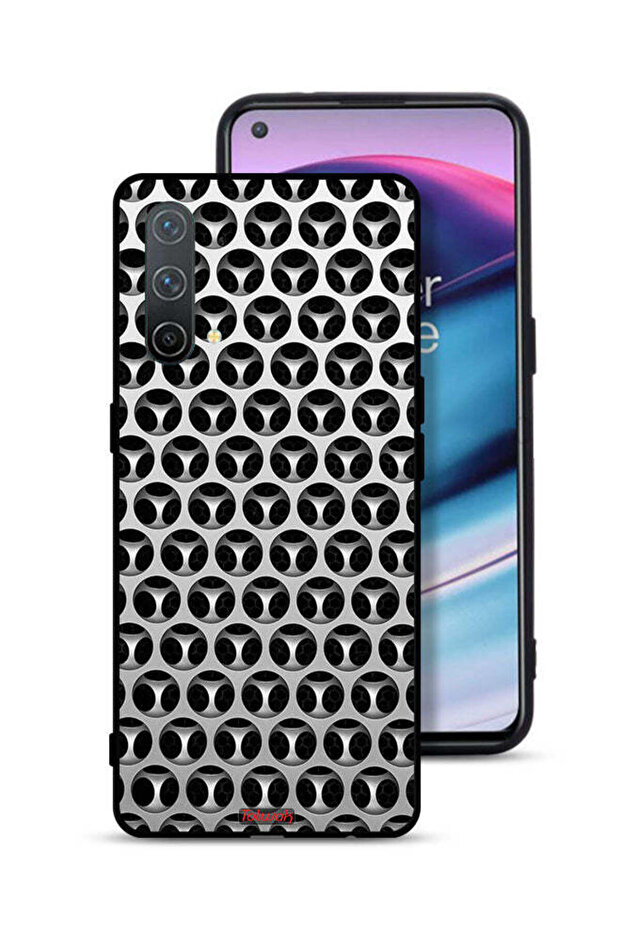 غطاء حماية لهاتف OnePlus Nord CE 5G بنقشة عقارب الساعة