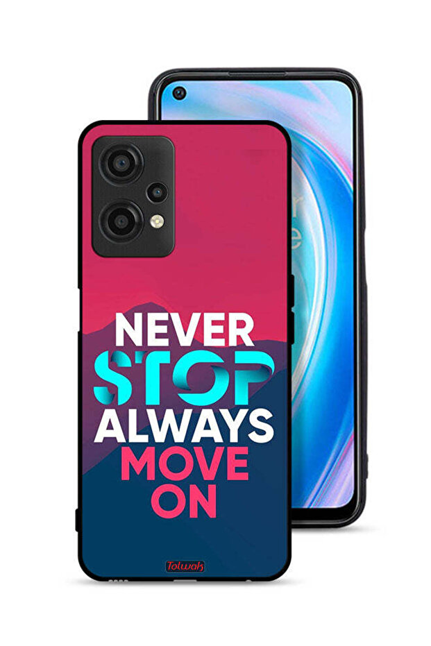 غطاء حماية لهاتف OnePlus Nord CE 2 Lite 5G، لا تتوقف أبدًا، تحرك دائمًا