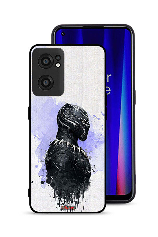 غطاء حماية لهاتف OnePlus Nord CE 2 5G بنقشة النمر الأسود