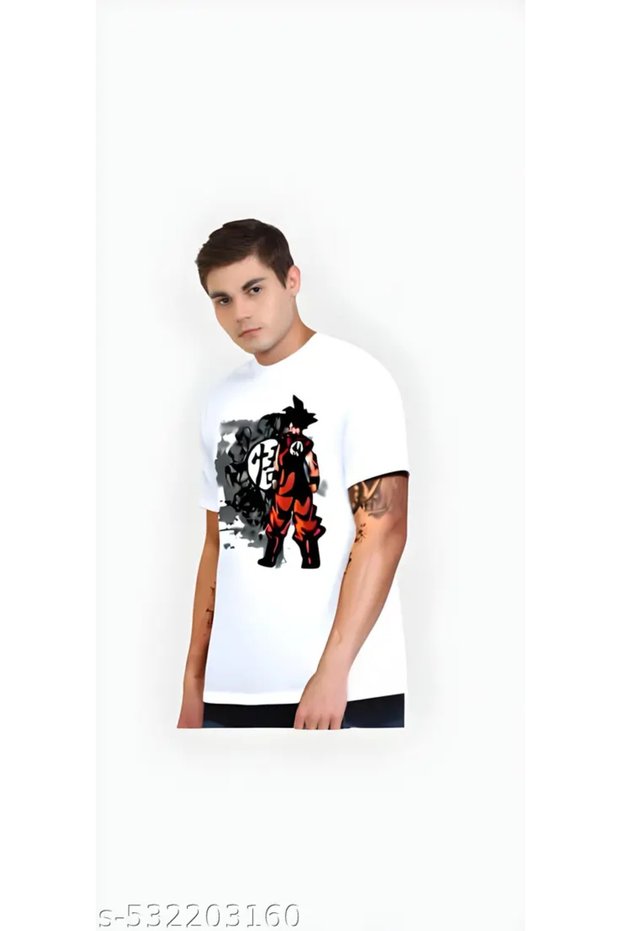 T-Shirt New Fashion Summer Men's T-Shirt Mixed Style Boys' Printed Pattern
