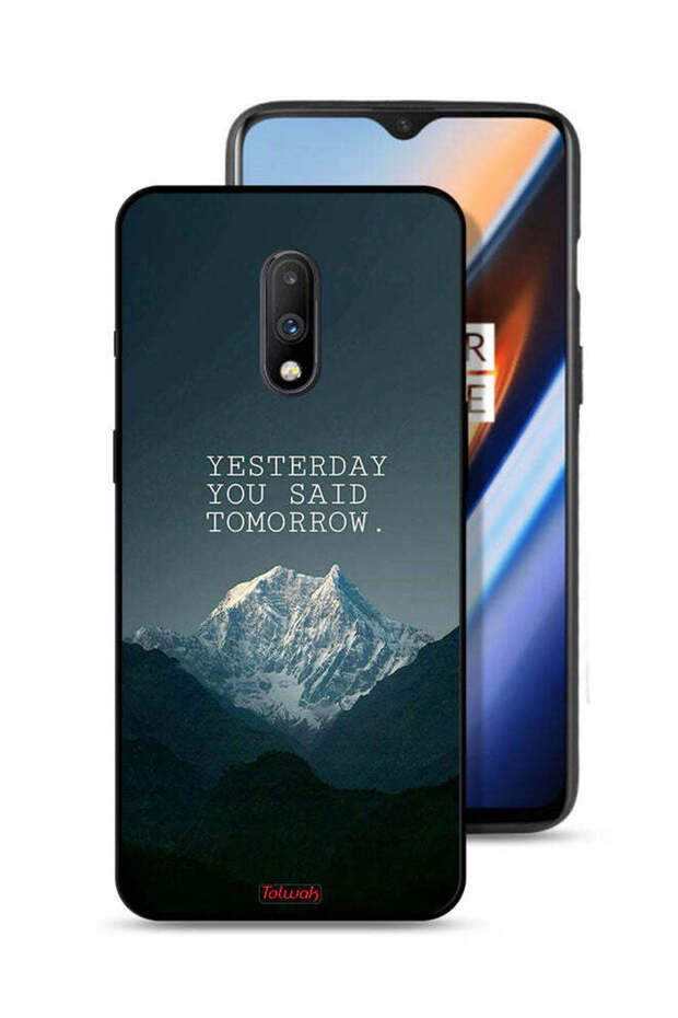 غطاء حماية لهاتف OnePlus 7 - أمس قلت غدًا