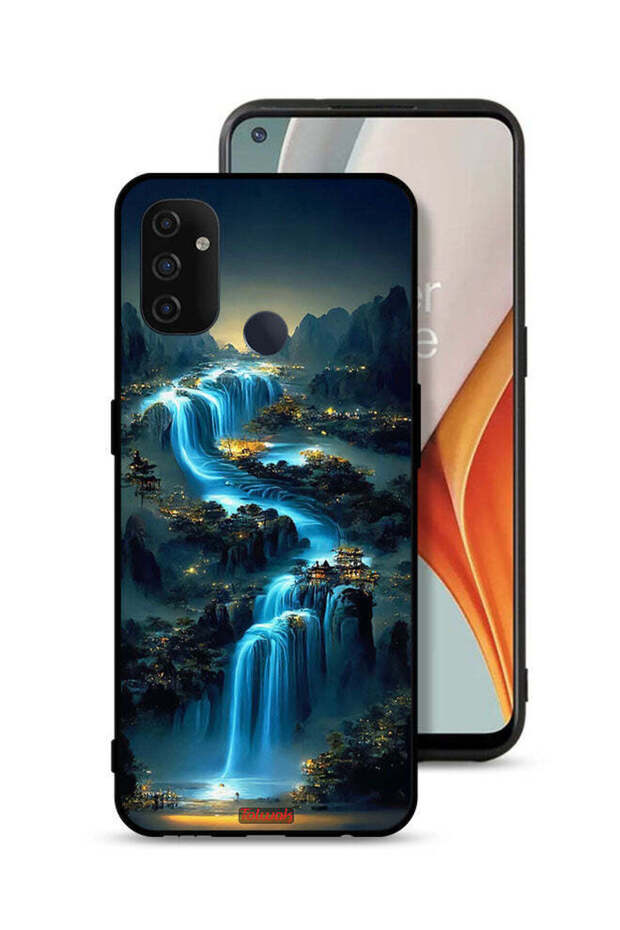 غطاء حماية لهاتف OnePlus Nord N100 بتصميم شلال