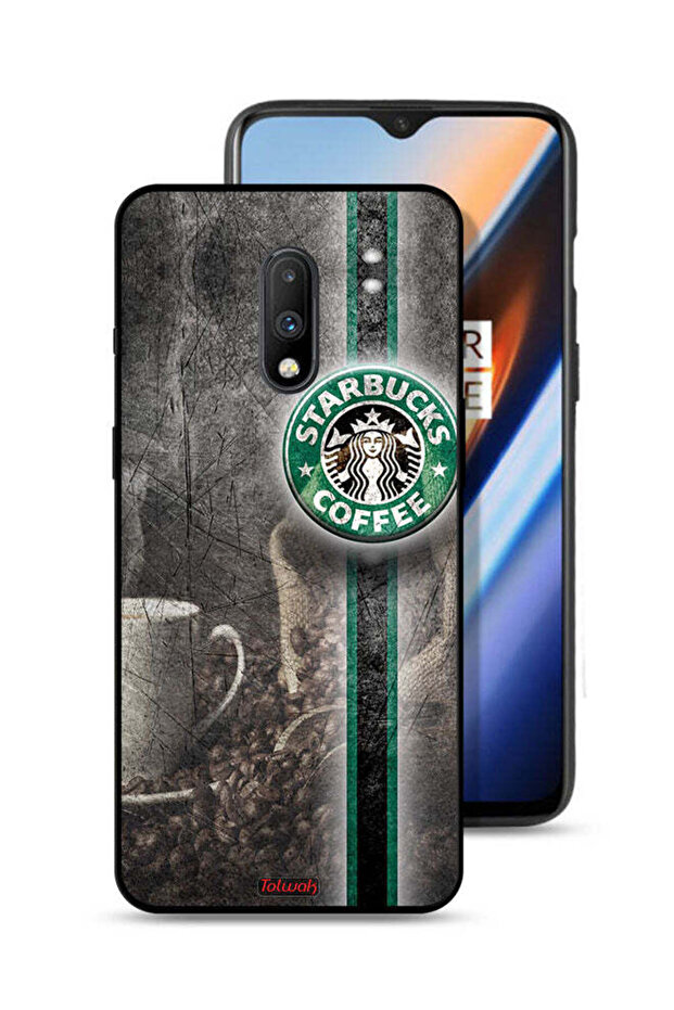 OnePlus 7 Protective Case Cover Coffee Art
