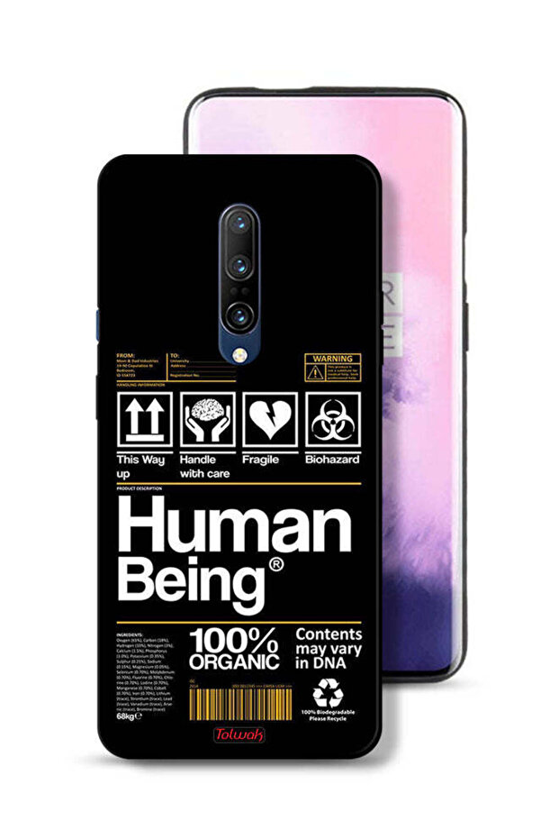 OnePlus 7 Pro Protective Case Cover Human Being Sticker