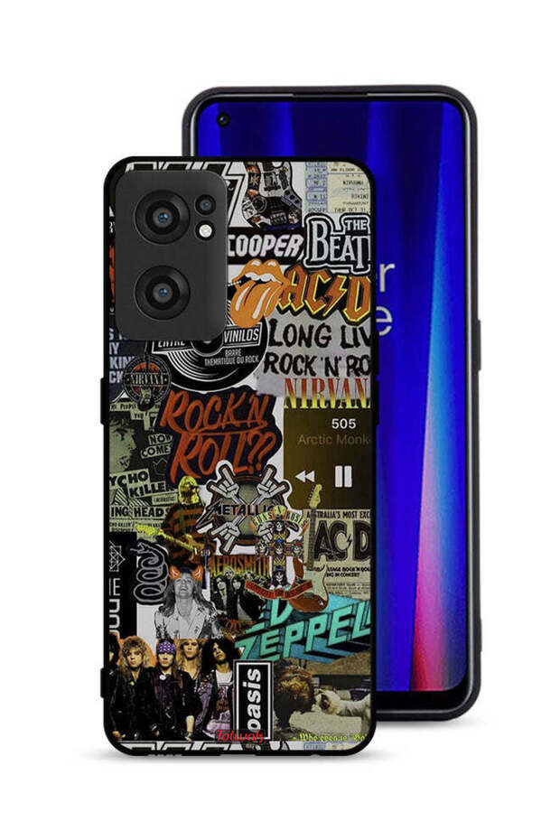 غطاء حماية لهاتف OnePlus Nord CE 2 5G، تحيا موسيقى الروك أند رول