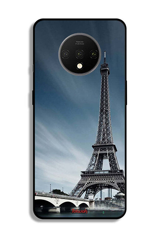 غطاء حماية لهاتف OnePlus 7T بتصميم برج إيفل - 2