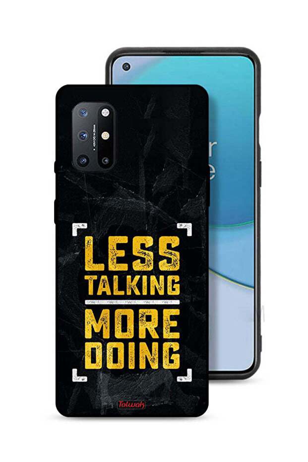 غطاء حماية لهاتف OnePlus 8T 5G - أقل كلامًا وأكثر فعلًا