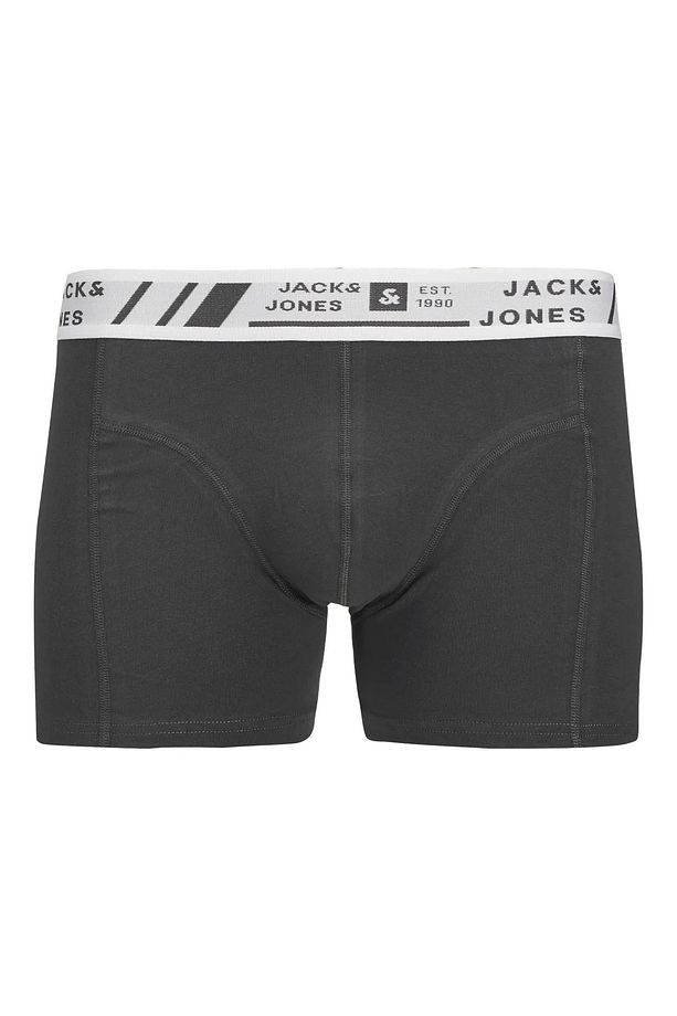 J&J Cangus Erkek 3'lü Renkli Logolu Mavi Sarı Siyah Boxer Paketi - 2