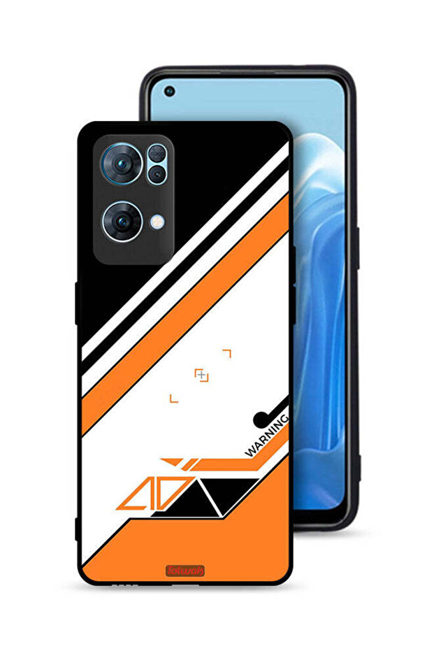 غطاء حماية لهاتف Oppo Reno7 Pro 5G تحذير - 1