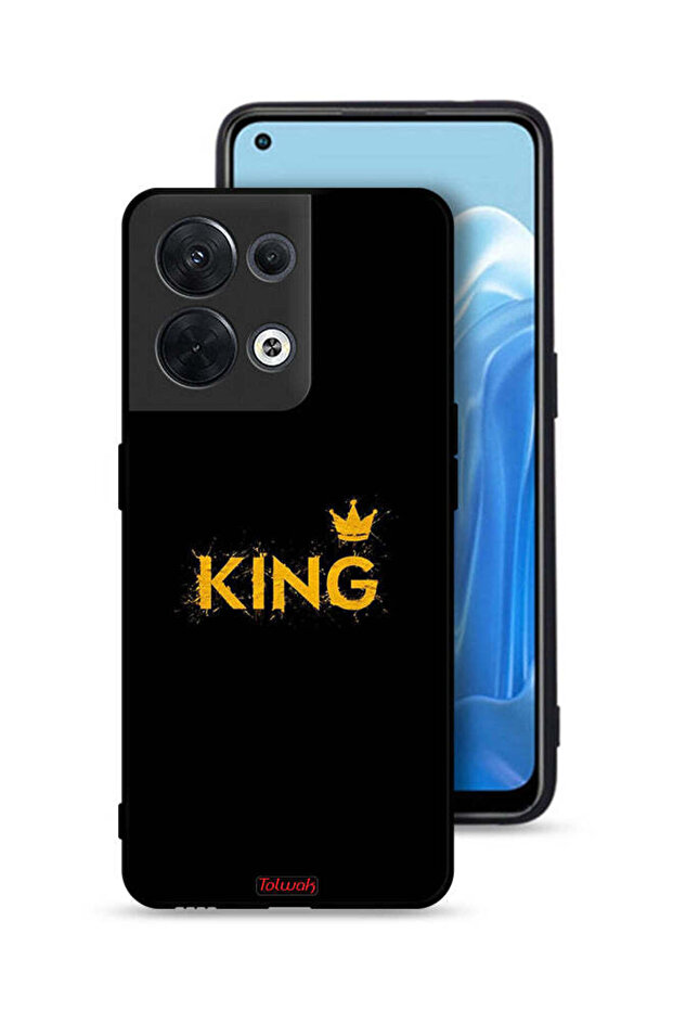 غطاء حماية لهاتف Oppo Reno8 5G - كينج