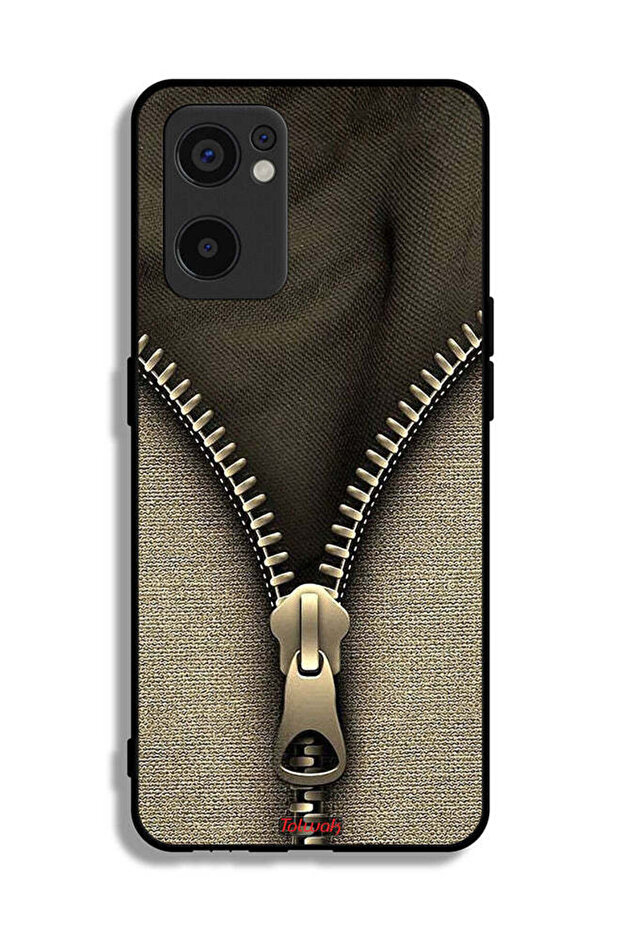 Oppo Reno7 SE 5G Protective Case Cover Zip Pattern - 2