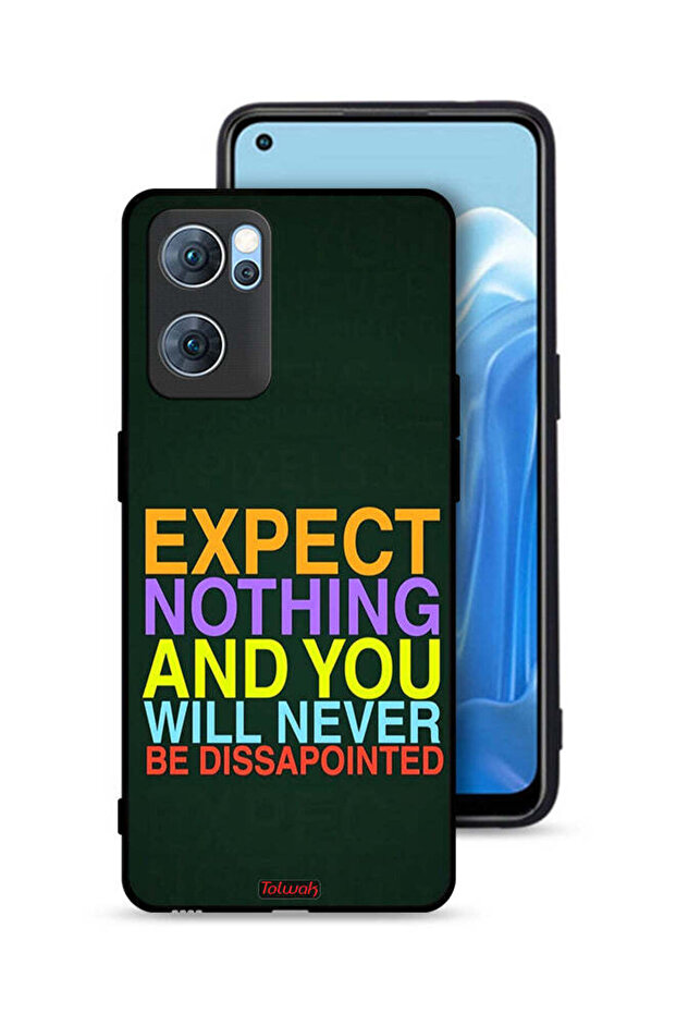 غطاء حماية Oppo Reno7 5G لا تتوقع شيئًا ولن تشعر بخيبة الأمل أبدًا