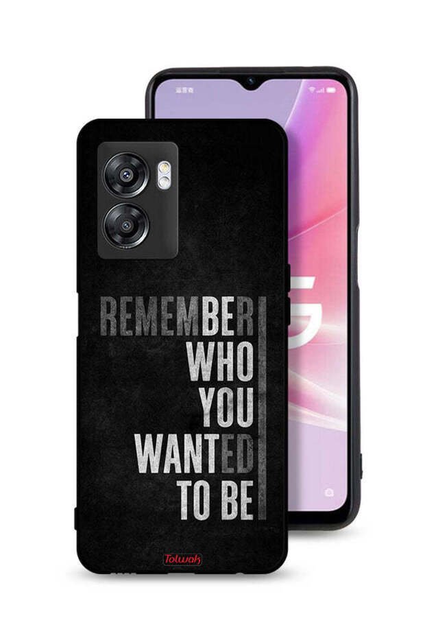 غطاء حماية لهاتف Oppo A57 5G تذكر من أردت أن تكون
