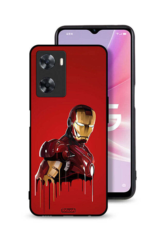 غطاء حماية Oppo A77s بتصميم الرجل الحديدي