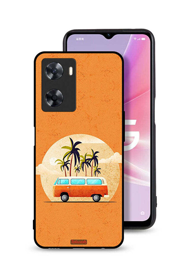 غطاء حماية لهاتف Oppo A77s - فن الحافلة