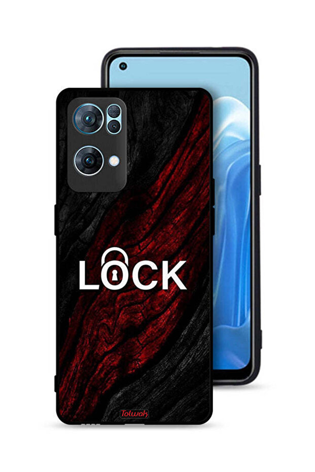 غطاء حماية لهاتف Oppo Reno7 Pro 5G بقفل - 1