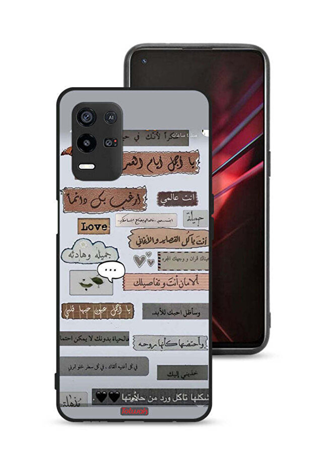 Oppo K9x Protective Case Cover Arabic Love Quotes