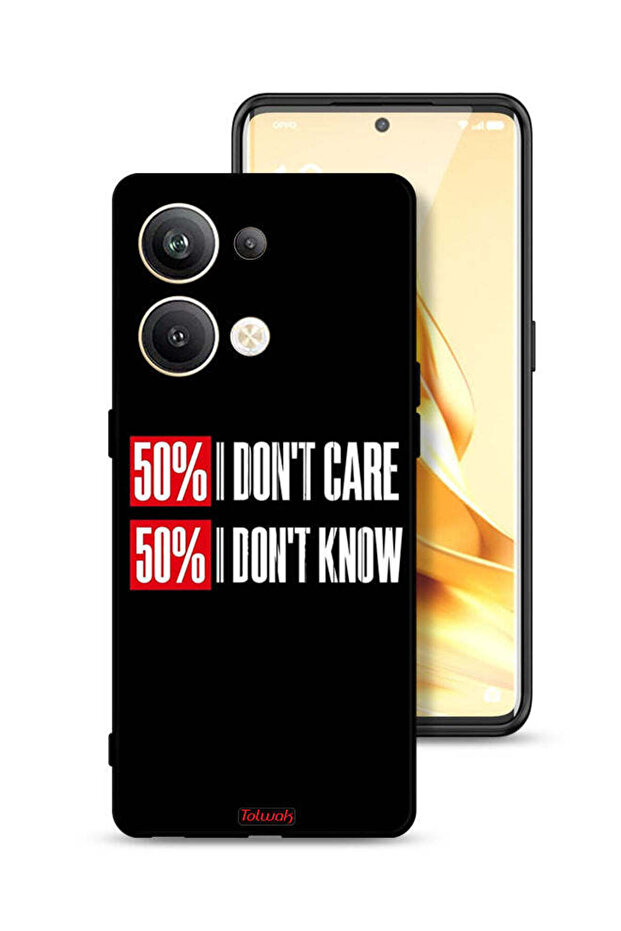 غطاء حماية لهاتف Oppo Reno9 Pro Plus 5G لا يهمني