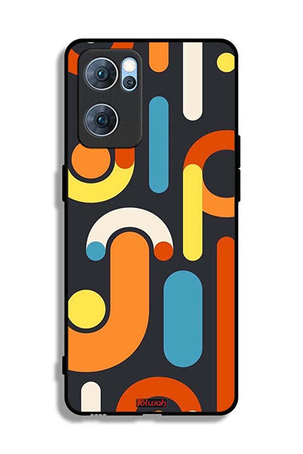 غطاء حماية بنمط لهاتف Oppo Reno7 5G - 2