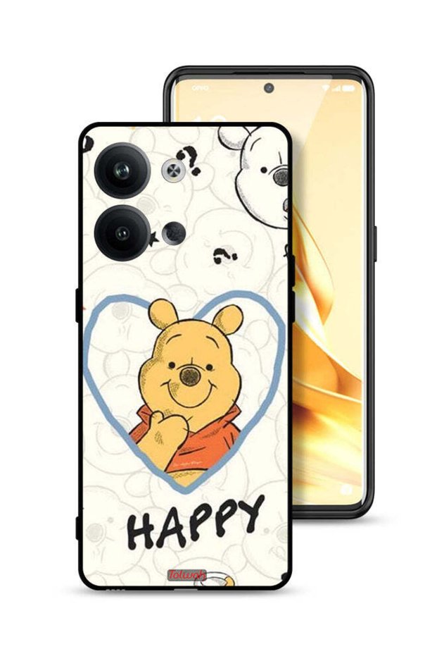 غطاء حماية لهاتف Oppo Reno9 Pro 5G بتصميم دب باباي