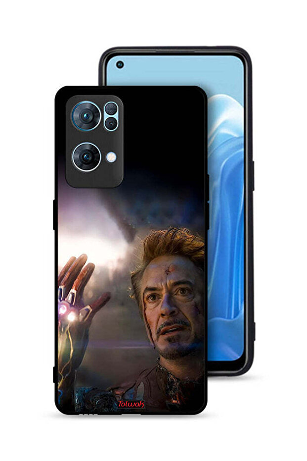 غطاء حماية لهاتف Oppo Reno7 Pro 5G أنا الرجل الحديدي