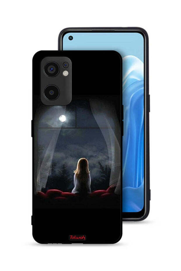 غطاء حماية لهاتف Oppo Reno7 SE 5G - خيالات ليلية