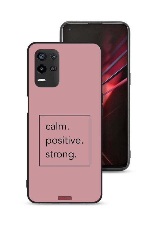 Oppo K9x Protective Case Cover Calm Positive Strong